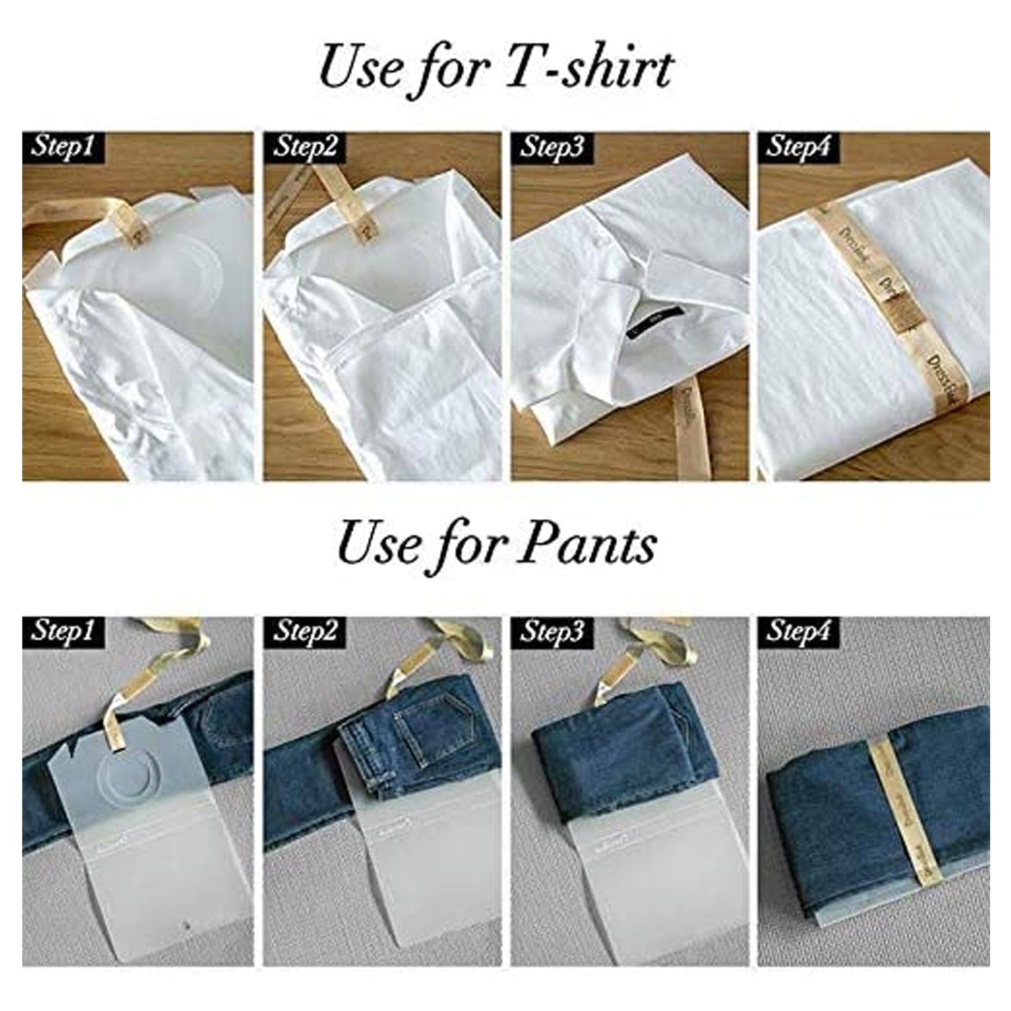 4026 DressBook T Shirt Folder Soft Bendable Folding Board Clothes Folder Storage Organizer ( 5 pcs ) 