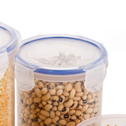 Leakproof & Airtight: 3 Pc Round Food Storage Set (500ml-1500ml) - Discount Karo