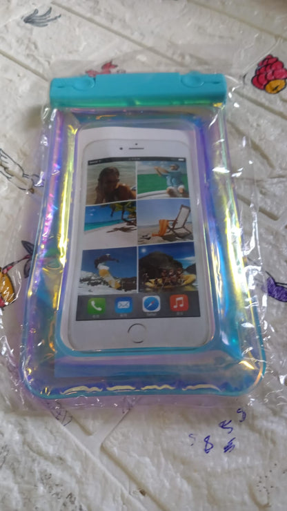 Waterproof Phone Pouch Bag, Phone Accessories Transparent Phone Bag Swimming Phone Bag Mobile Phone Bag Waterproof Smartphone Protective Pouch for Pool, Beach for All Smartphones