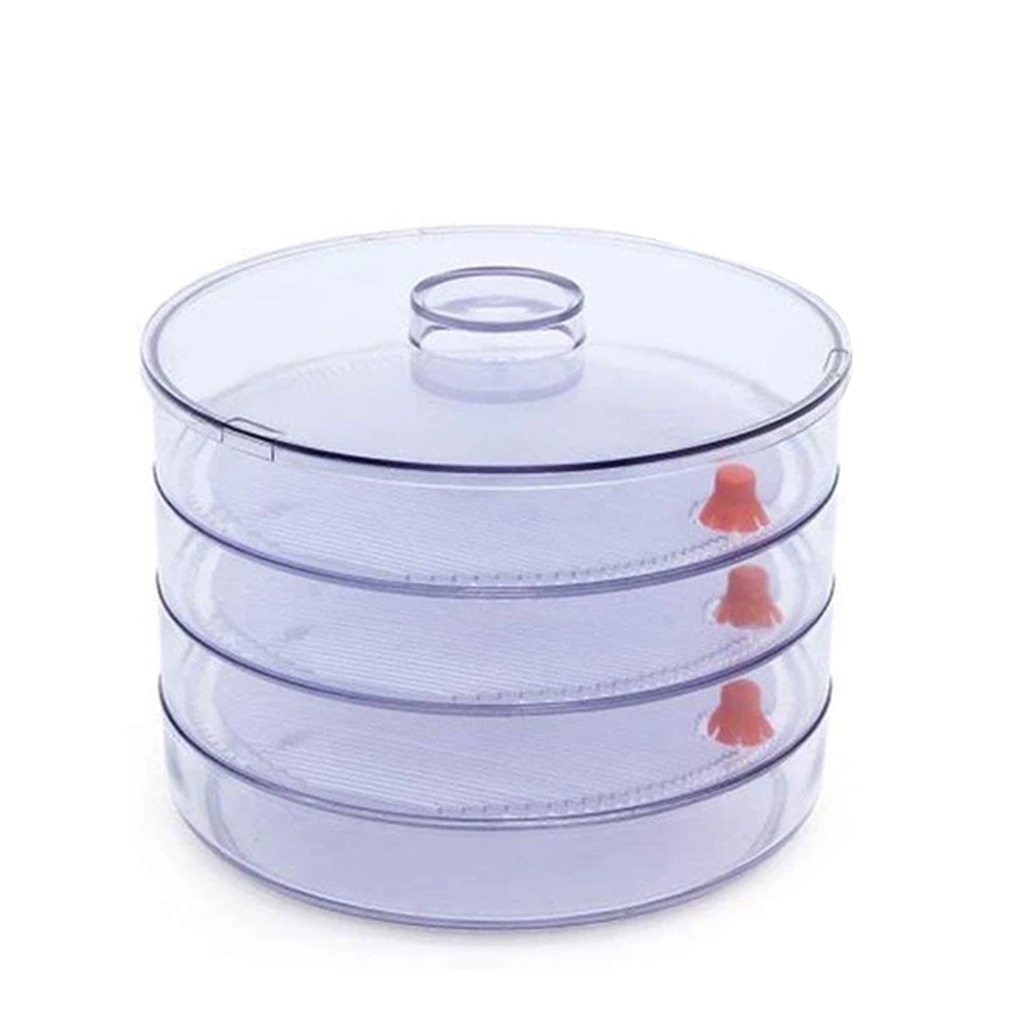 070 Plastic 4 Compartment Sprout Maker, White Discount Karo