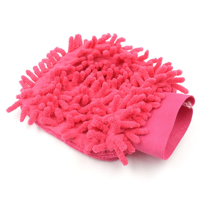 double sided microfiber hand glove duster (Mix Color)