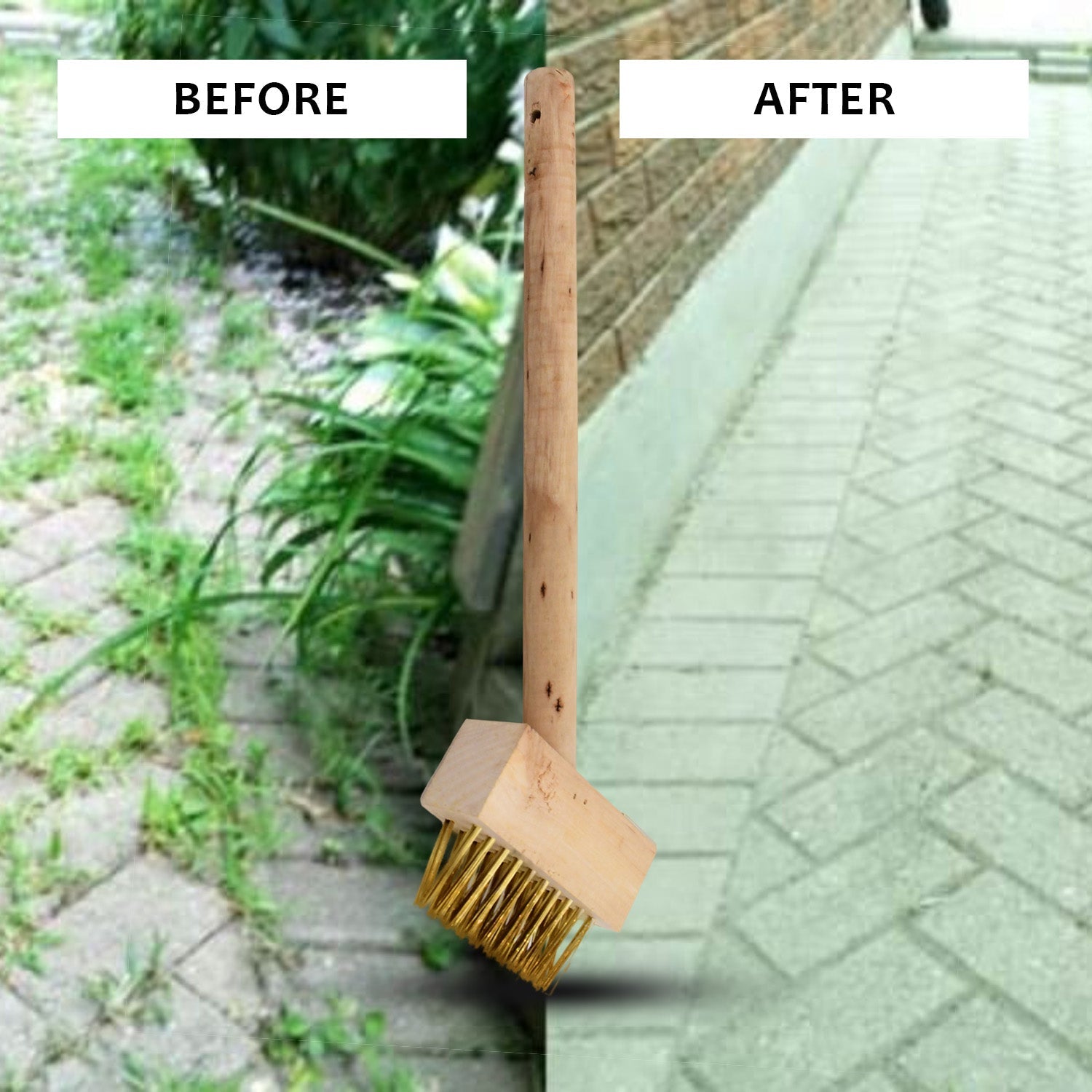 Weed Scraper Paving Brush