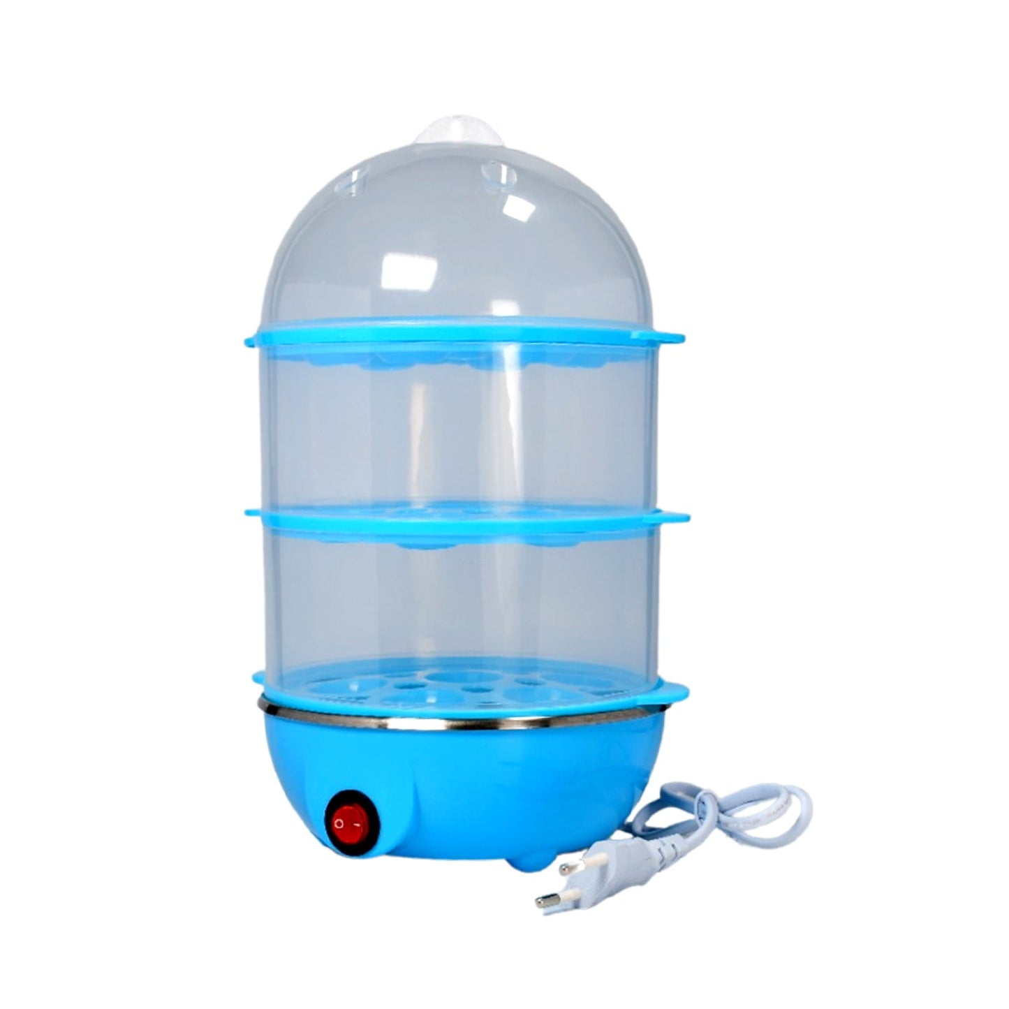 Egg Boiler / Poacher / Cooker / Electric Steamer (3 Layer) - Discount Karo