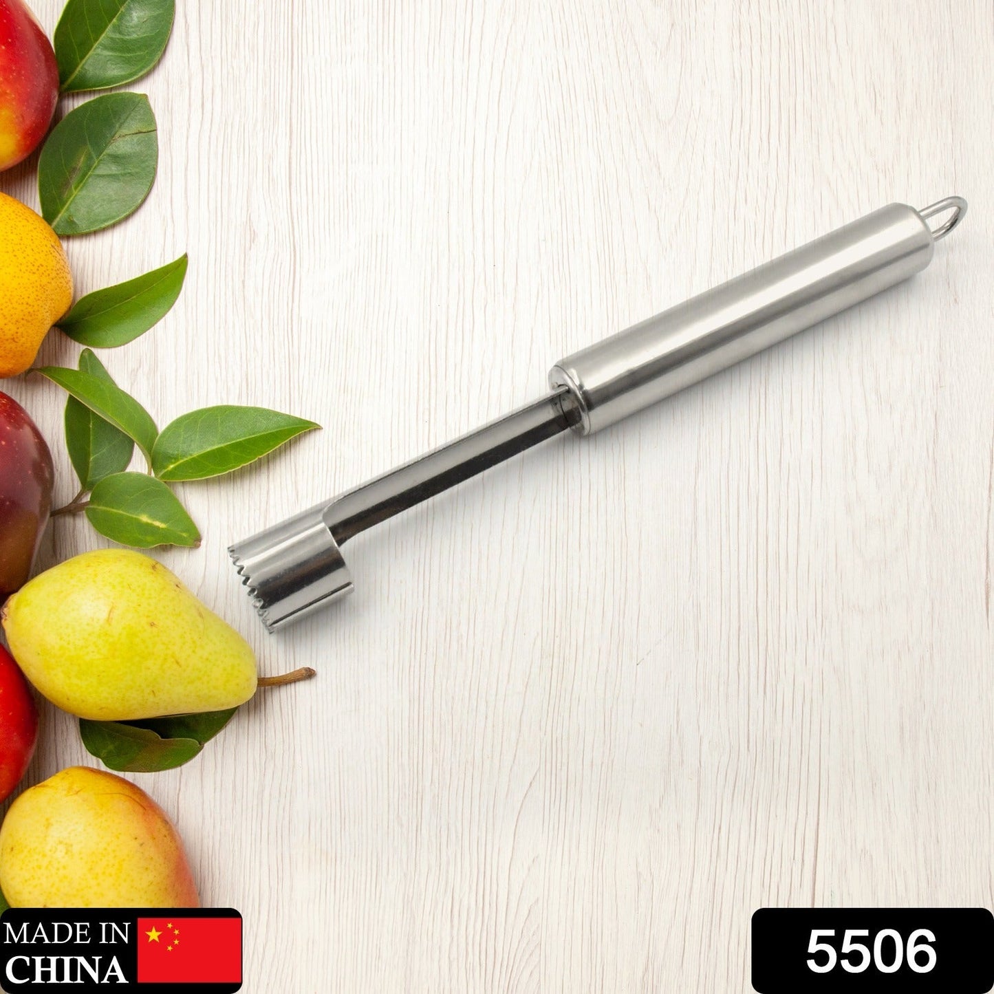 Fruit Core Stainless Steel Set, Core Remover for Apple and Pear, Kitchen Prep Tool Fruit Core Remover Tool with Soft Handle, Apple Corer Stainless Steel, Kitchen Gadget Dishwasher Safe - Discount Karo