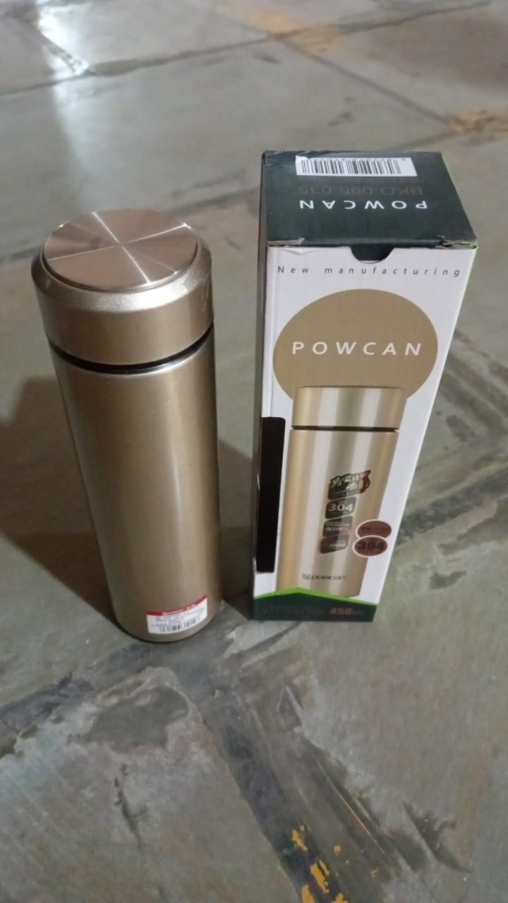 Stainless Steel Double Wall Water Bottle (450 ML) - Discount Karo