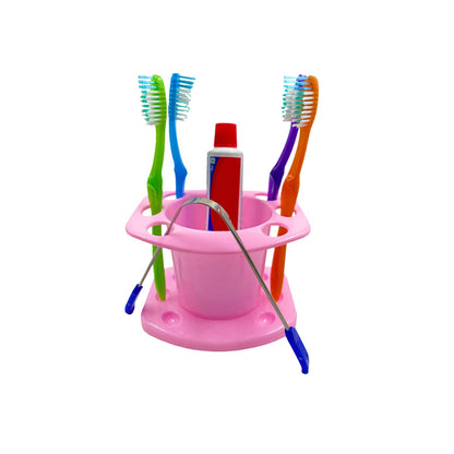 3689 Toothbrush Holder widely used in all types of bathroom places for holding and storing toothbrushes and toothpastes of all types of family members etc. 