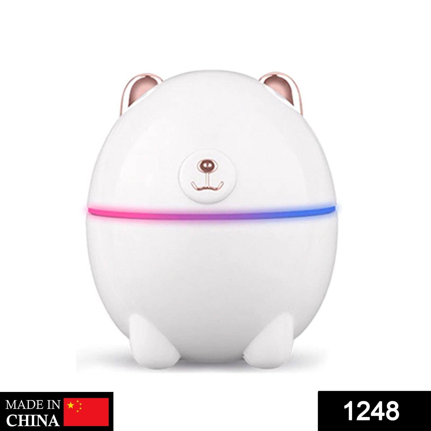 1248 Mini Polar Bear Shaped Cool Mist Portable Humidifier 