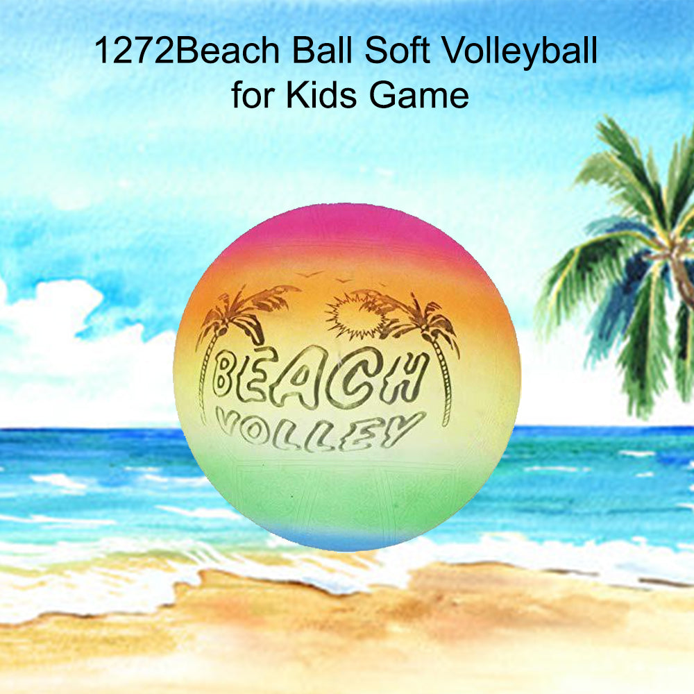 1272 Beach Ball Soft Volleyball for Kids Game 