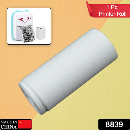 Small Thermal Printer Paper, Printing Paper Roll Aging Resistant Fast Color Rendering Portable Clear Printing for Travel (1 Pc / Printing Paper Roll ) - Discount Karo