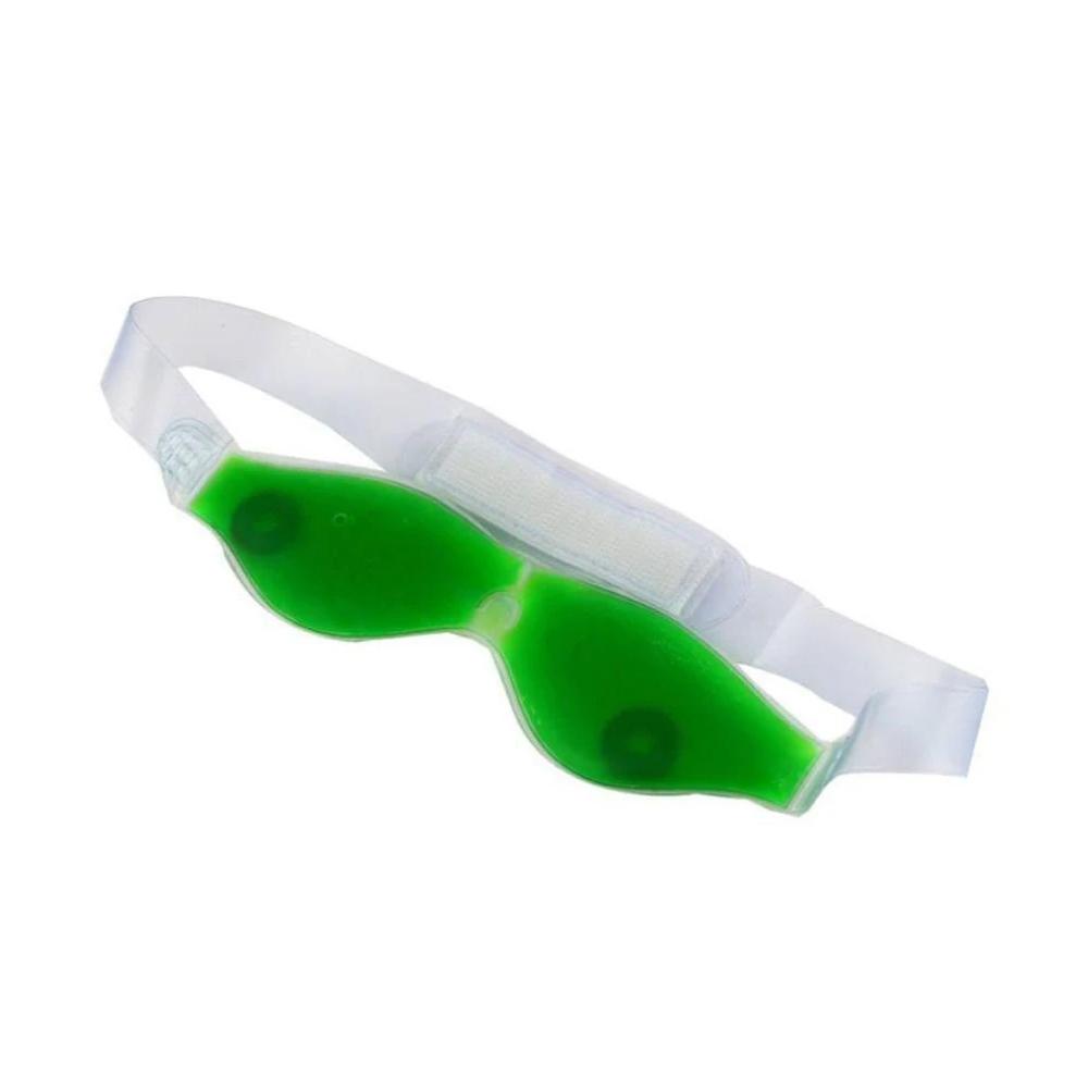 403 Cold Eye Mask with Stick-on Straps (Green) 