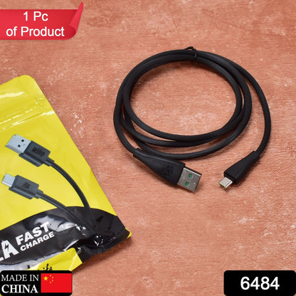 6484 Fast Charging for android & Data Transfer Extra Tough Long Micro Cable for All Compatible Smartphone and Tablets 