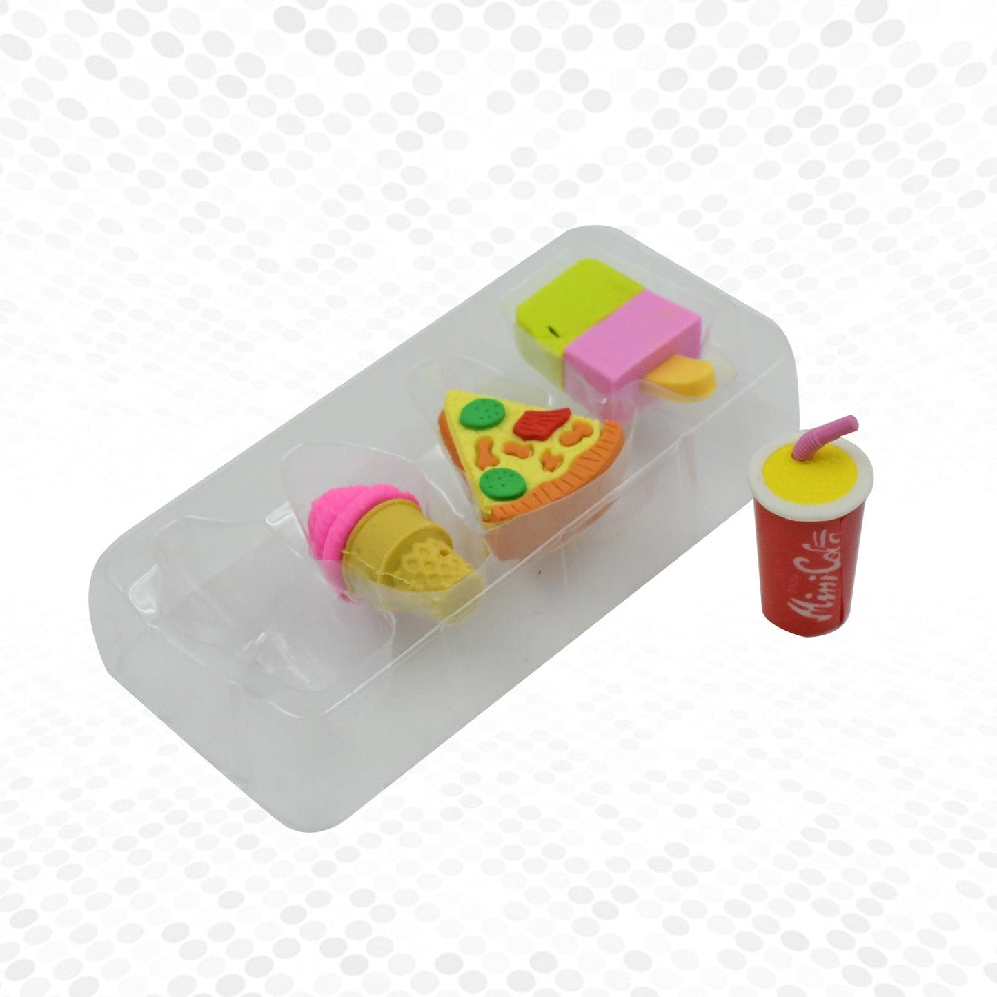 Fun Erasers for Kids! Mix & Match: Food & Drink Erasers (Set of 1) - Discount Karo