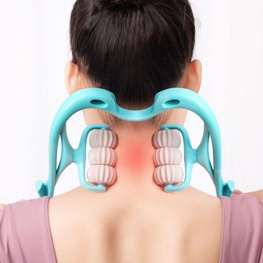 Neck & Shoulder Massager: Portable Relief for Back, Waist & More (1 Pc) - Discount Karo