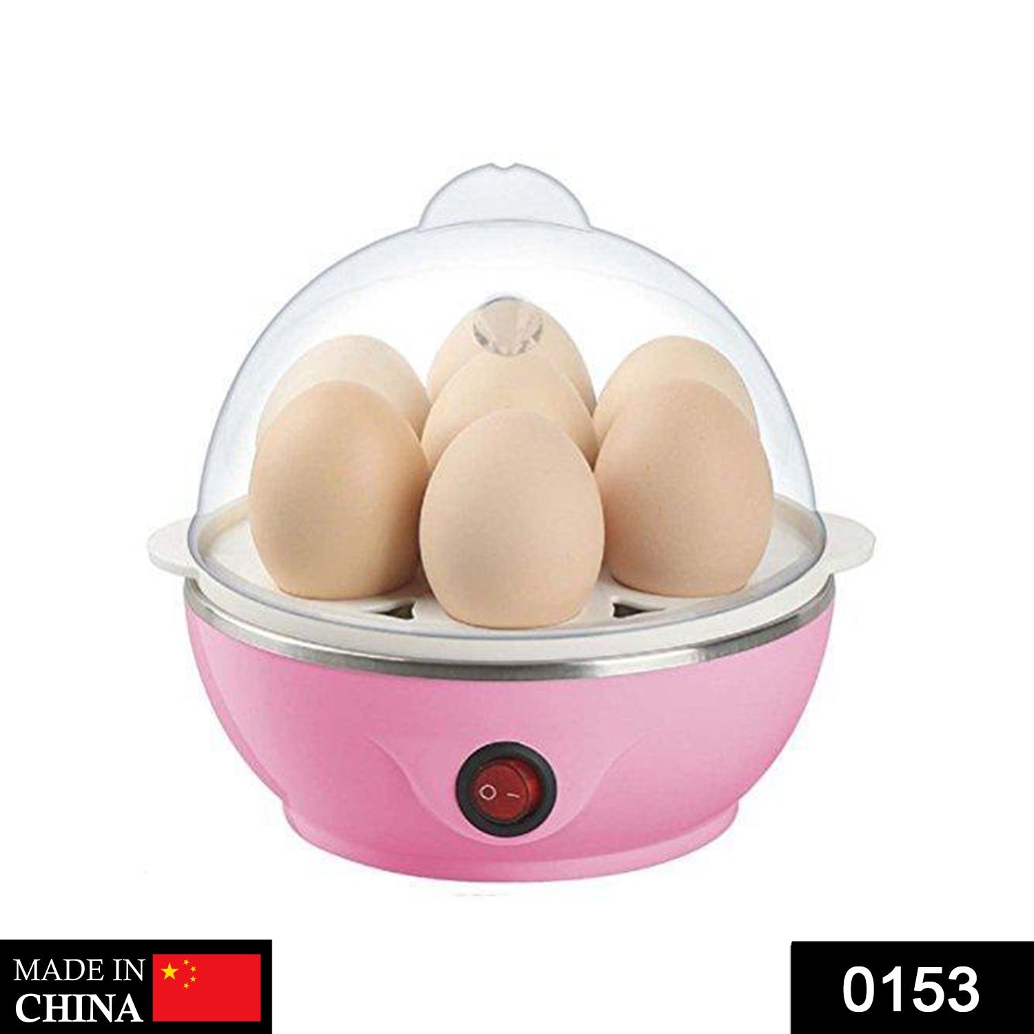 Egg Boiler / Poacher / Cooker / Electric Steamer (1 Layer) - Discount Karo