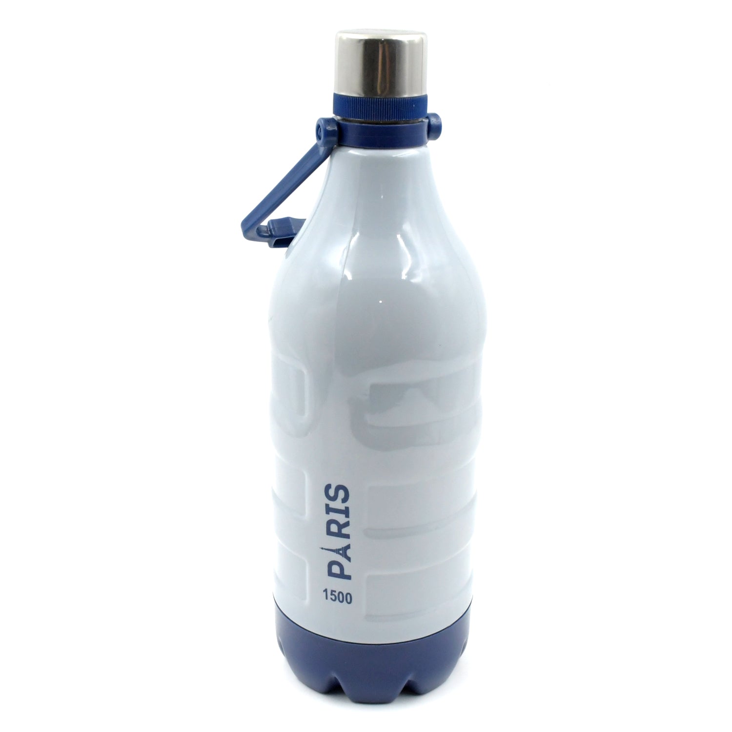 Insulated Water Bottle (1500ml: Leakproof, BPA-Free, Handle & Strap (Sports) - Discount Karo