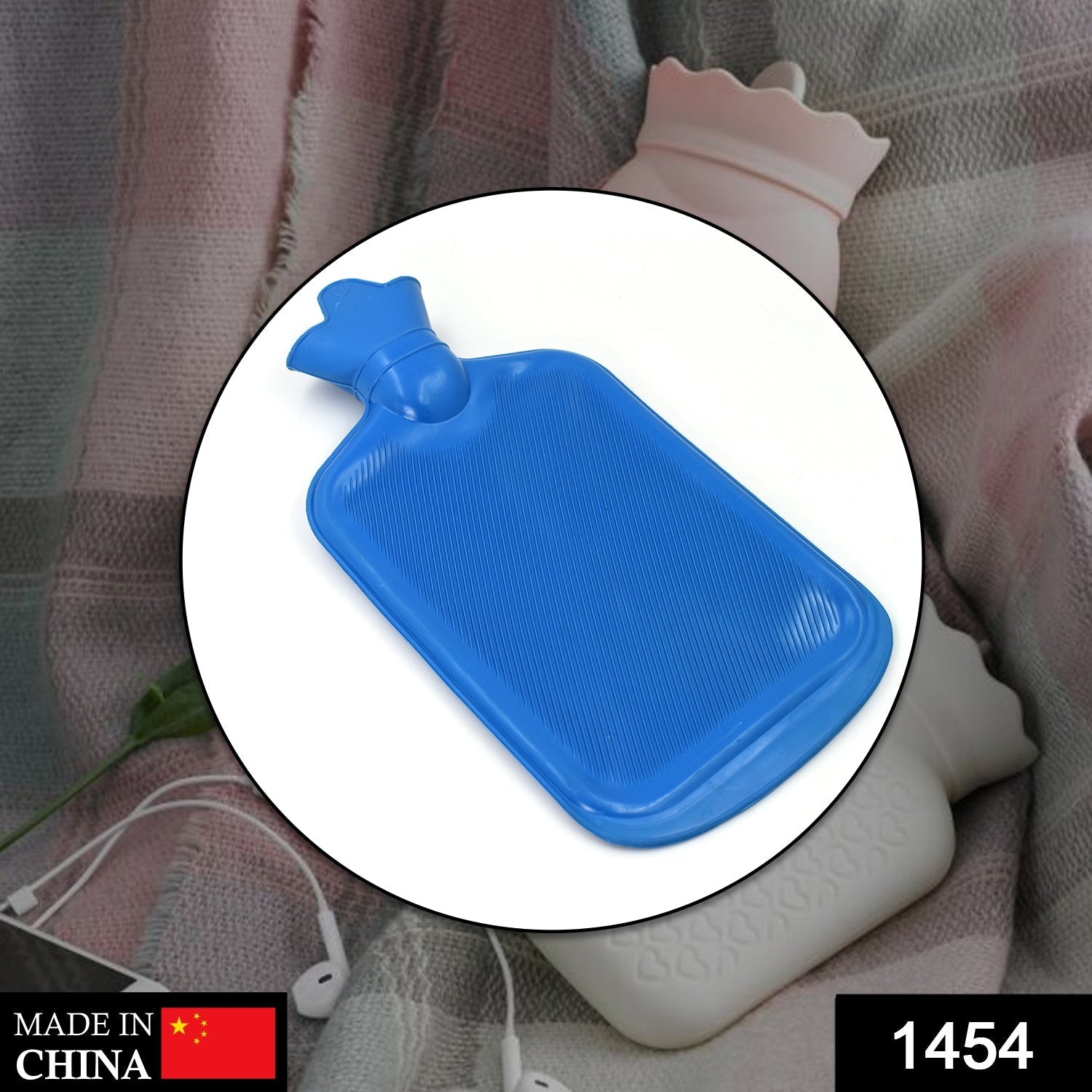 Hot water Bag 2000 ML used in all kinds of household and medical purposes as a pain relief from muscle and neural problems. - Discount Karo