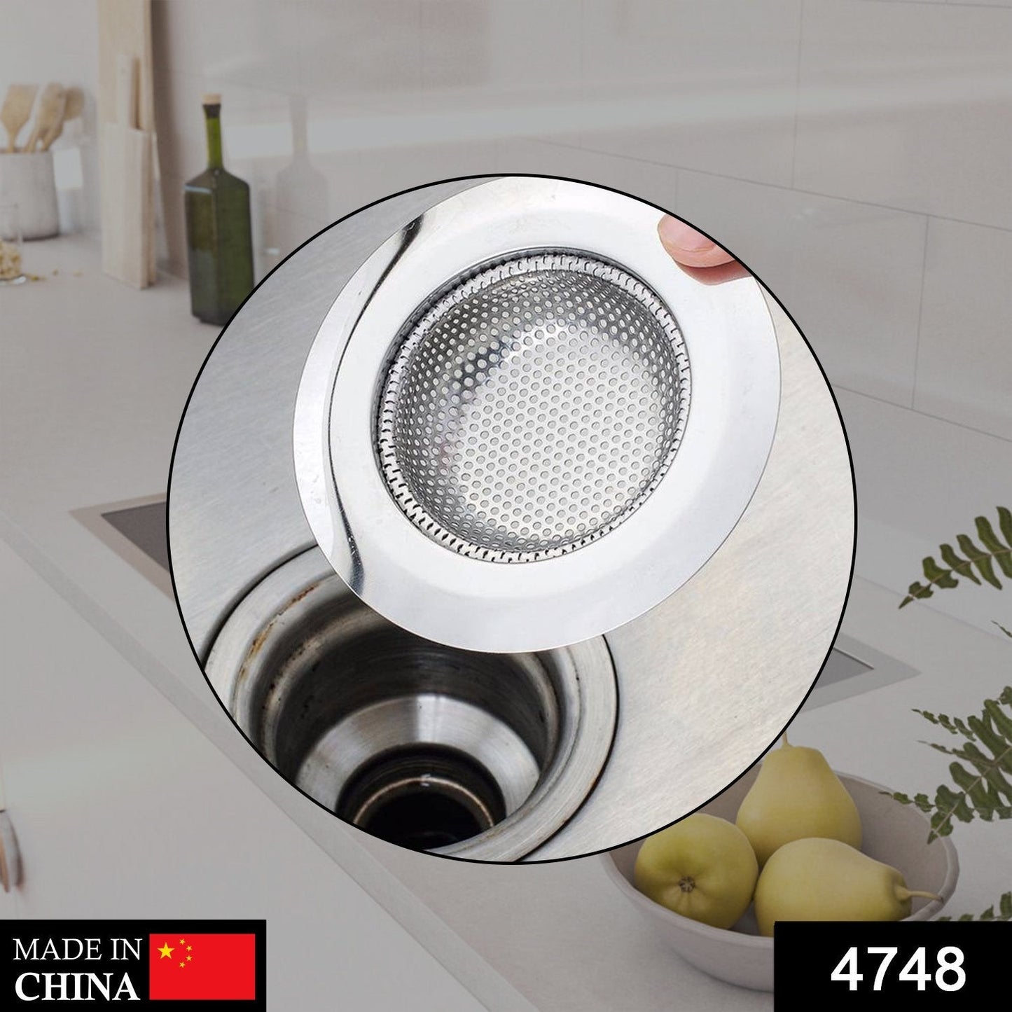 Stainless Steel Sink / Wash Basin Drain Strainer - Discount Karo