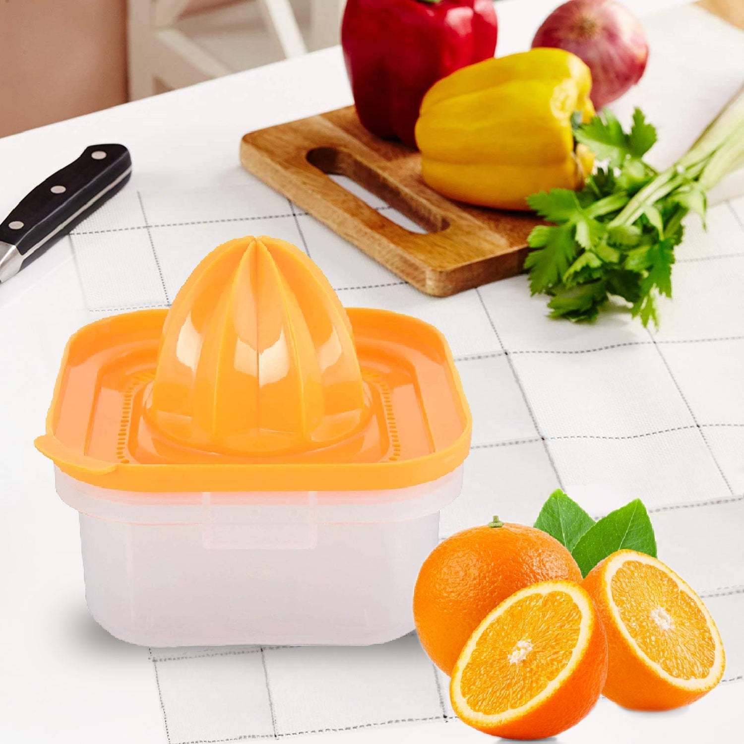 Plastic Manual Juicer for Lime Orange - Discount Karo