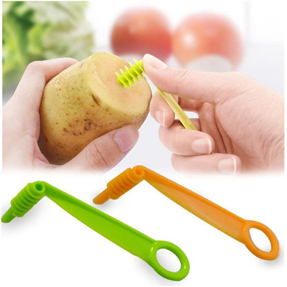 2013 Kitchen Plastic Vegetables Spiral Cutter / Spiral Knife / Spiral Screw Slicer 