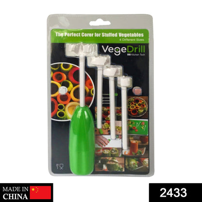 Veg Drill Vegetable Spiralizer Digging for Stuffed Vegetables - Discount Karo