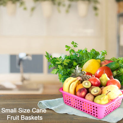 2481 Plastic Small Size Cane Fruit Baskets 