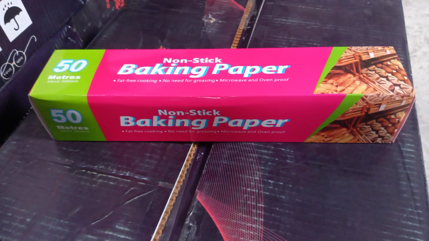 Non-Stick Parchment Paper: Easy Cleanup for Baking, Grilling & More (Microwave & Oven Safe) - Discount Karo