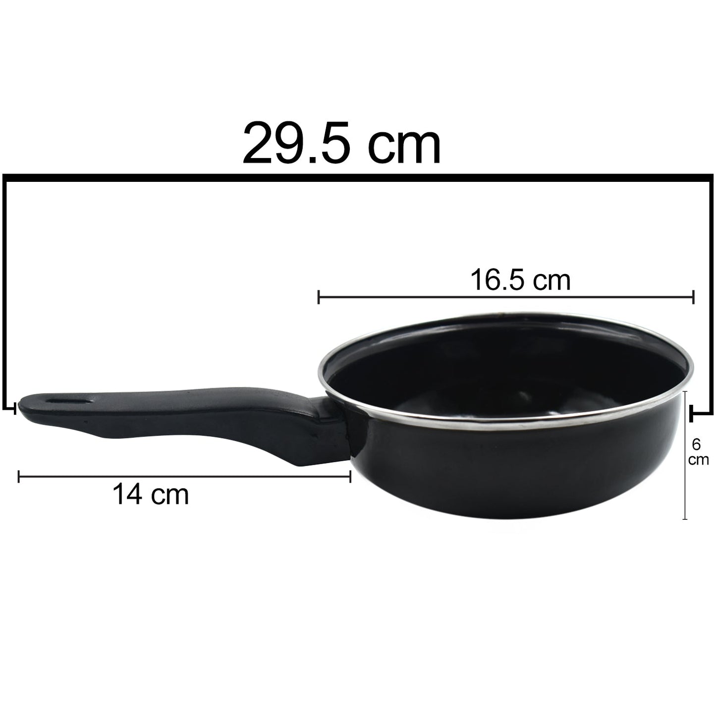 2522 Non-Stick Gas Compatible Fry Pan Without Lid 