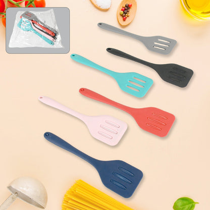 Multipurpose Silicone Spoon, Silicone Basting Spoon Non-Stick Kitchen Utensils Household Gadgets Heat-Resistant Non Stick Spoons Kitchen Cookware Items For Cooking and Baking (6 Pcs Set) - Discount Karo