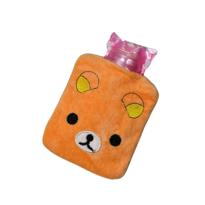 Warm Hug from a Panda: Orange Panda Hot Water Bottle for Pain Relief - Discount Karo