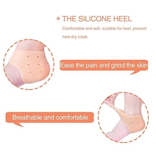 339 Moisturizing Skin Softening Silicone Gel for Dry Cracked Heel Repair (Multicolour) Discount Karo