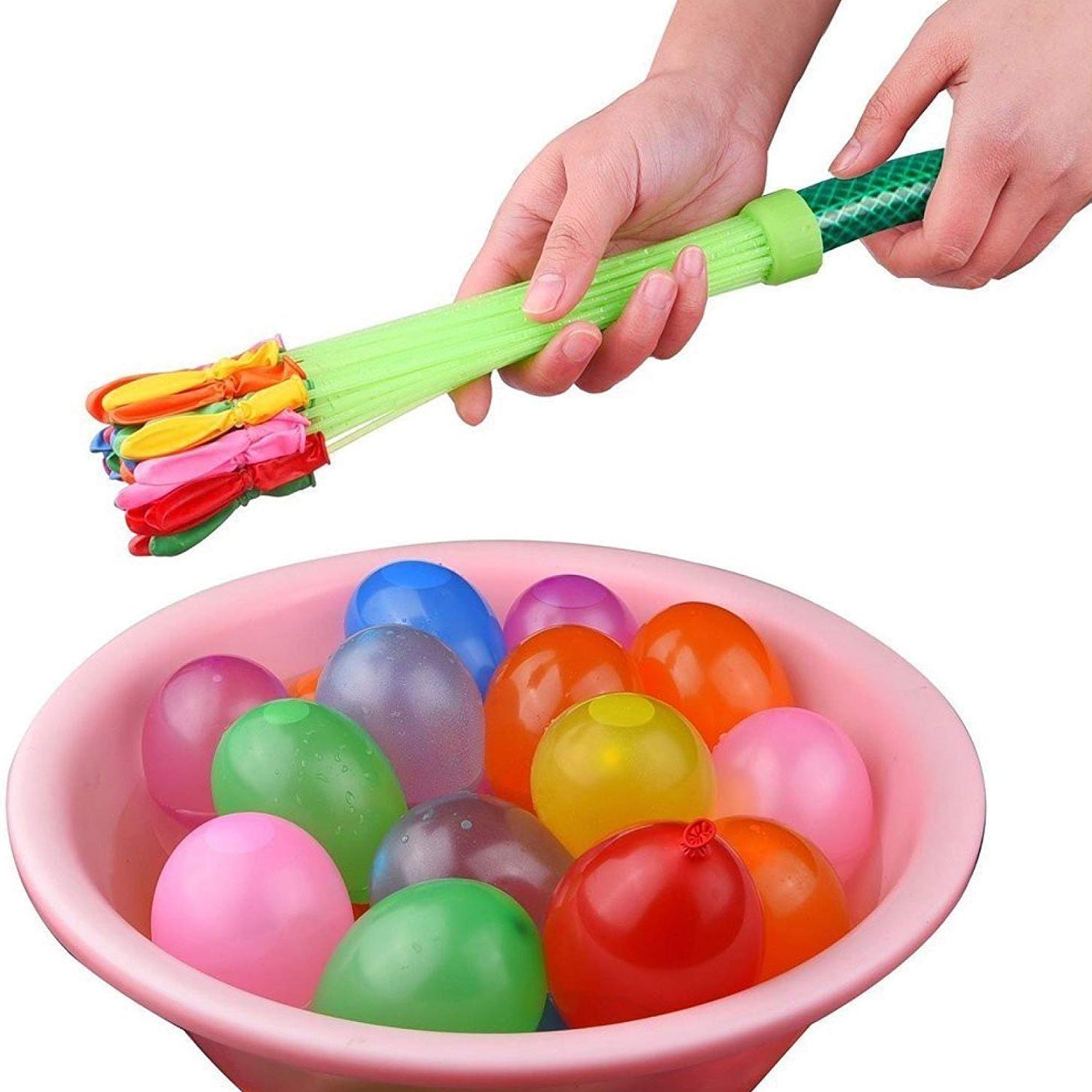 Holi Magic Water Balloons for Kids - 111 pcs (Multicolor) - Discount Karo