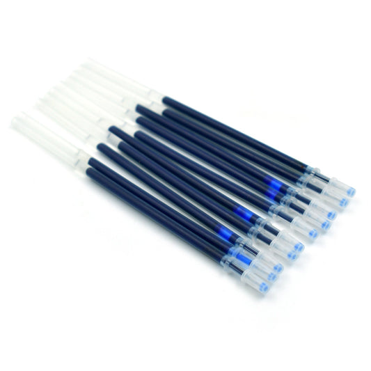 Blue Pen Refill All Round Ball Pen Refill Smooth Writing Pen Refill all Pen Suitable (10 Pc) - Discount Karo