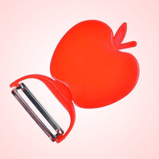 Apple Shaped Folding Peeler Vegetable Peeler for Kitchen, Home Fruit Peelers, Great for Peeling Potato, All Types of Vegetable - Discount Karo