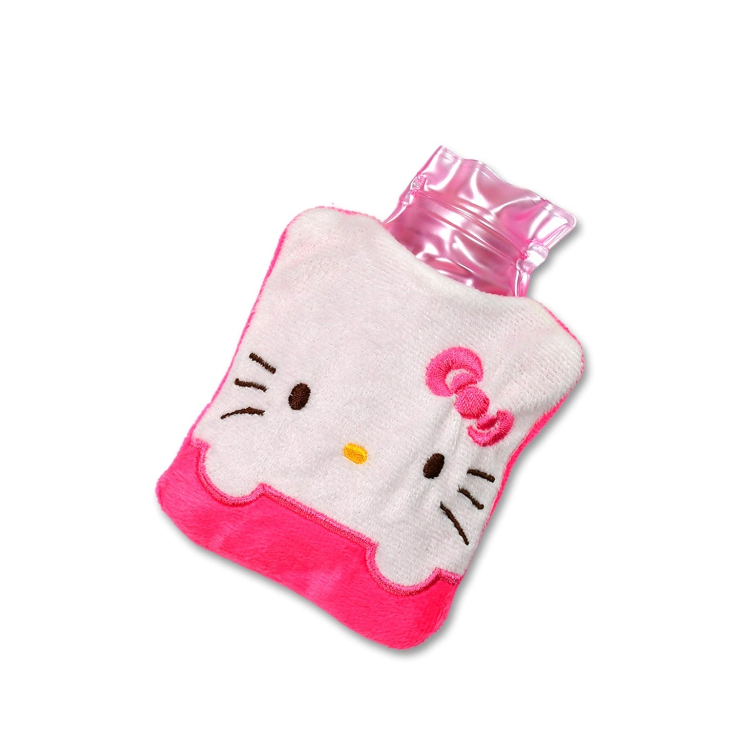 Pink Hello Kitty Small Hot Water Bag with Cover for Pain Relief - Discount Karo