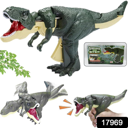 Dinosaur Roaring Toys Trigger, Dinosaurs Toys with Dinosaur Sound Lighting Model Vibrating Head Moving (3 + Years / 1 Pc) - Discount Karo