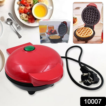 Mini Waffle Maker Machine Waffle Iron Home Appliances Kitchen Gift Easy To Clean, On-Stick Surfaces, Perfect Breakfast, Dessert, Sandwich, Pan Cakes, Paninis / Other Snacks Machine - Discount Karo