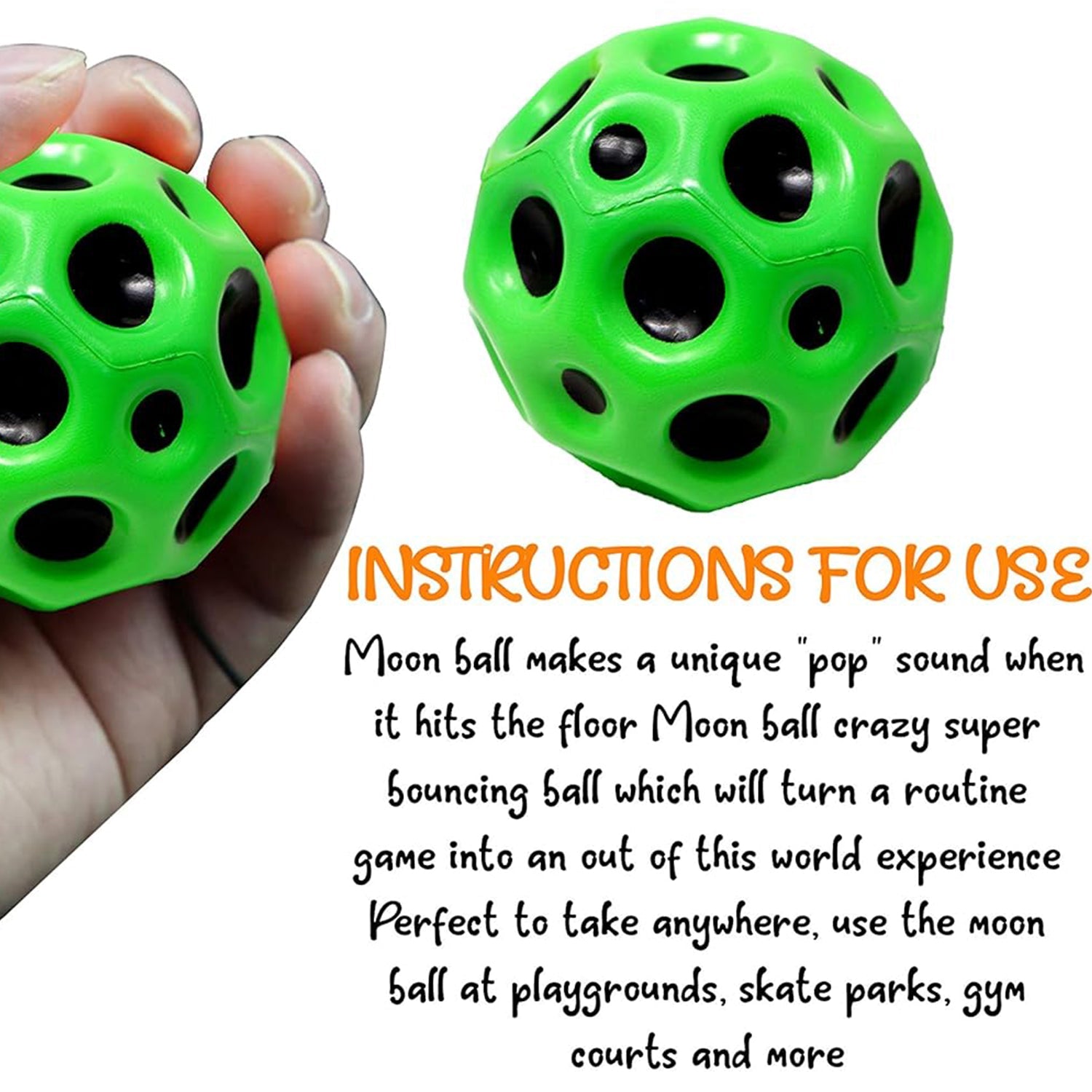 Rubber Super Bouncy Coral Star Anti Stress Ball Multicolor (1 Pc) - Discount Karo