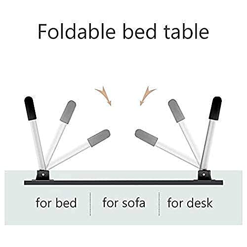 7862 FOLDABLE BED STUDY TABLE PORTABLE MULTIFUNCTION LAPTOP TABLE LAPDESK FOR CHILDREN BED FOLDABLE TABLE WORK OFFICE HOME WITH TABLET SLOT & CUP HOLDER 