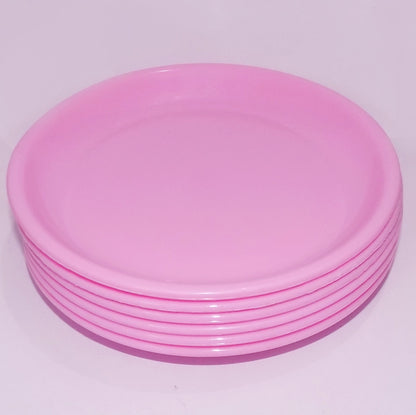 2185 Round Shaped Mini Soup Plates/Dishes - 6 pcs 