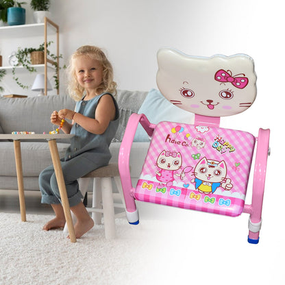 Cartoon Baby Chair Strong Steel Cushion & Comfortable Baby Chair High Quality Chair (1 Pc) - Discount Karo