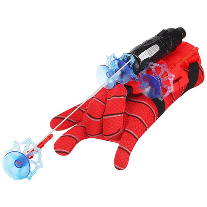 Web Shooter Toy for Kids Fans, Launcher Wrist Gloves Toys For Kids, Boys Superhero Gloves Role-Play Toy Cosplay, Sticky Wall Soft Bomb Funny Children's Educational Toys - Discount Karo