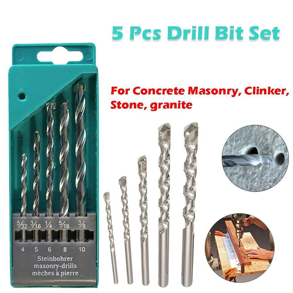 416 Metal Drill Bit Set (Multicolor, 5-Piece) 