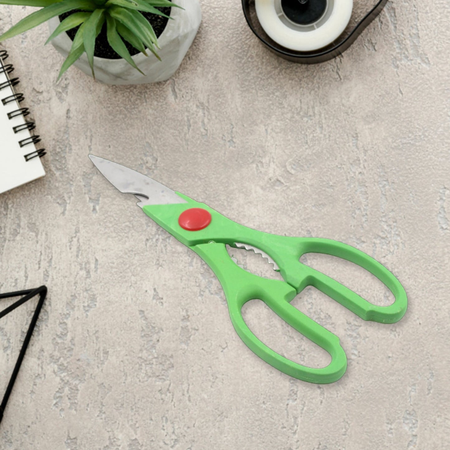 Multi-Function Kitchen Scissors for Veggies, Meat & Seafood with Bottle Opener - Discount Karo