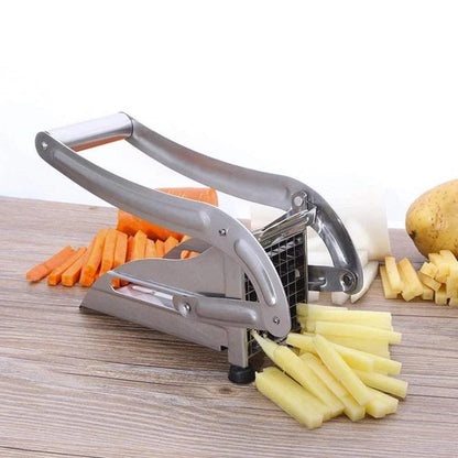 FRENCH FRIES POTATO CHIPS STRIP CUTTER MACHINE WITH BLADE - Discount Karo