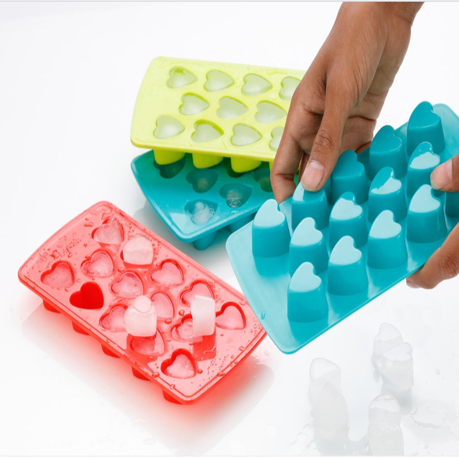 1133  Heart Shape Ice Cube Tray 