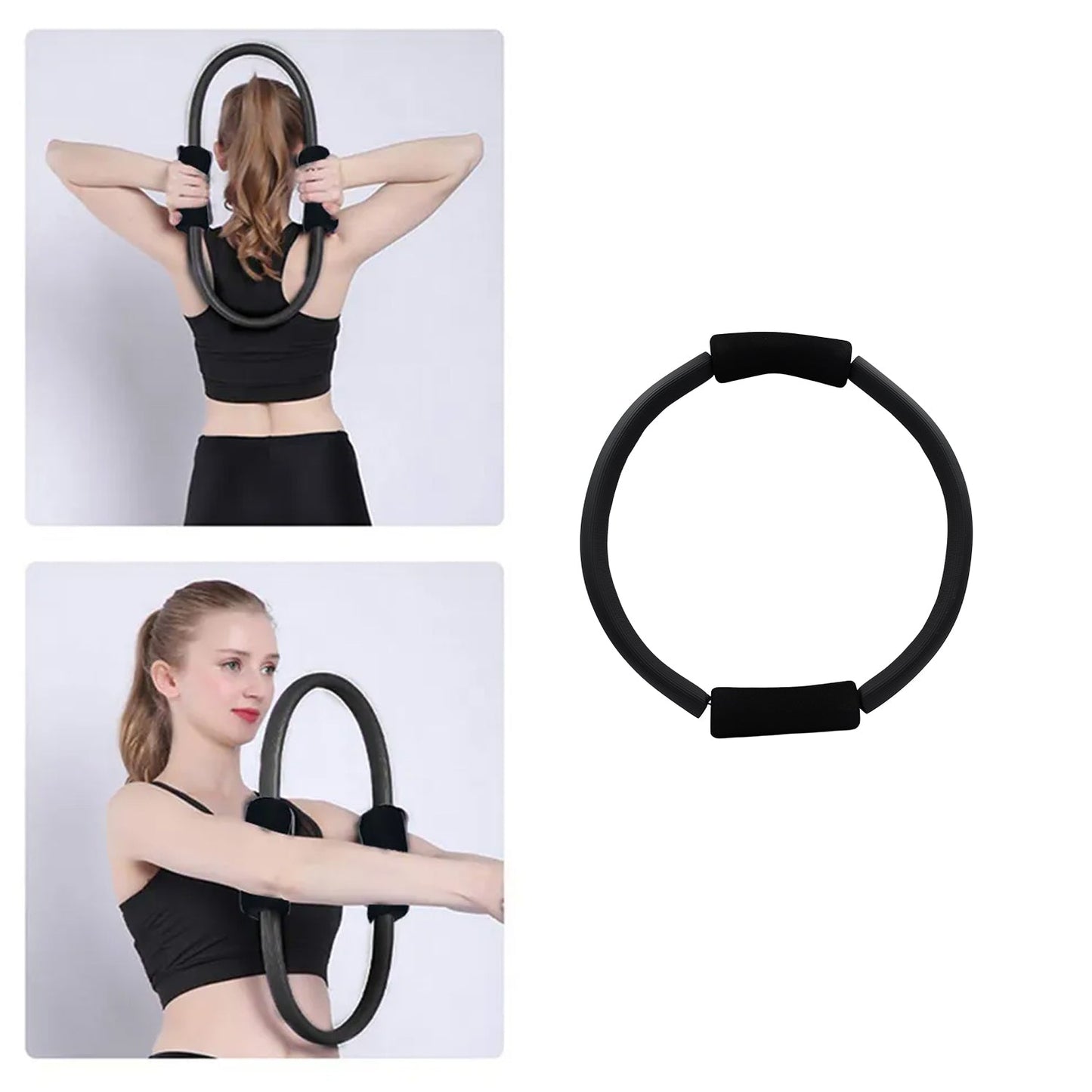 Fitness Ring Workout Yoga Ring Circle Pilates for Woman Fitness Circle Thigh Exercise Pilates Circle Ring Fitness Equipment for Home - Discount Karo