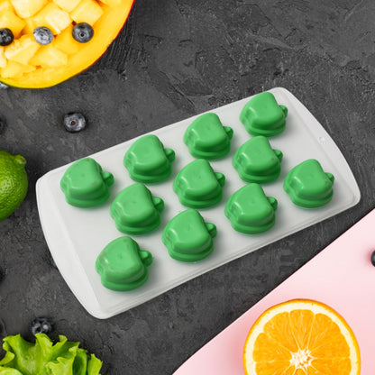 Silicone Mold Ice Cube Tray Creative Sweet Multi Type Ice Tray Buckets, Ice Cube Trays Multi Fruit Shape Ice Tray (1 Pc) - Discount Karo