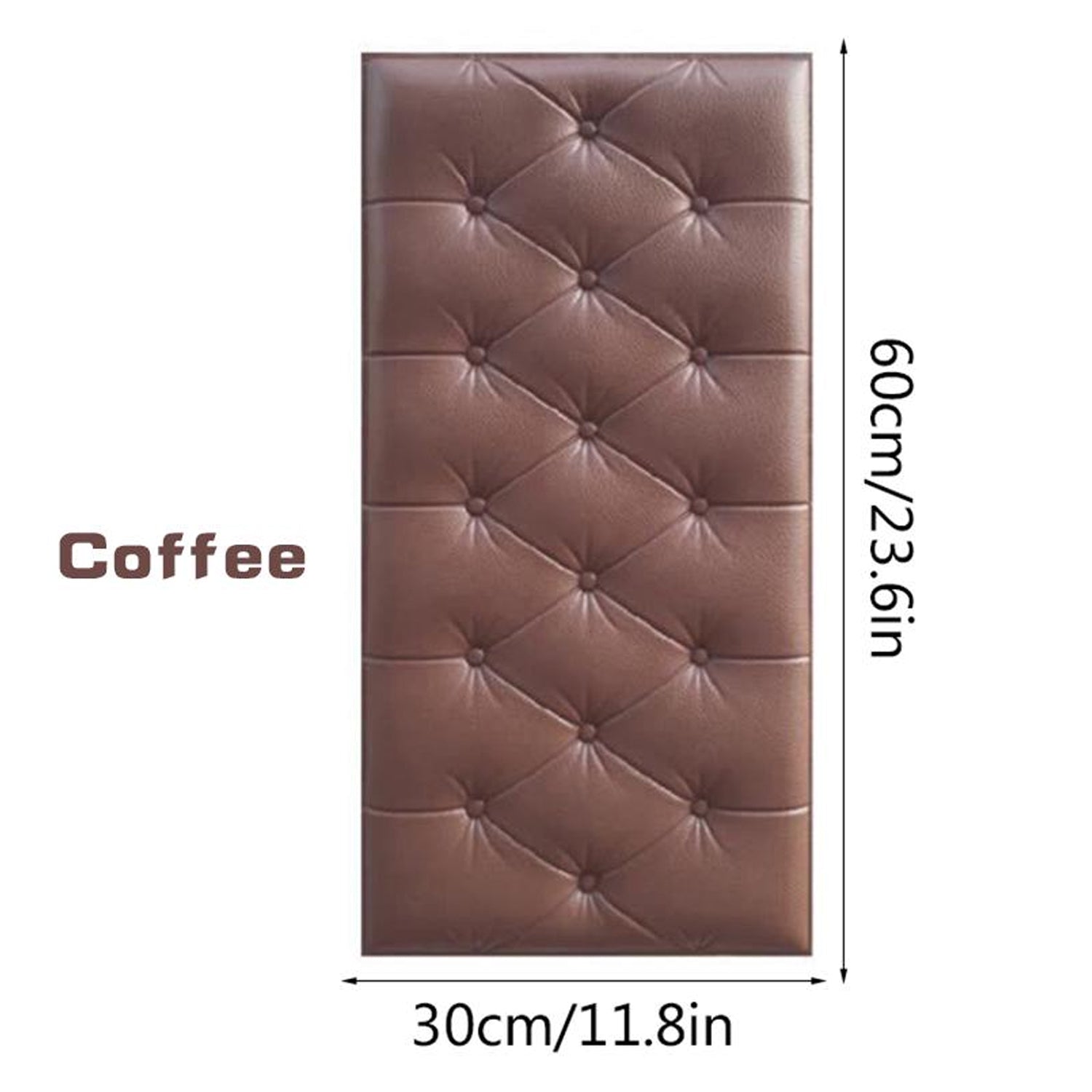 3d_wall_cushion_brown - Discount Karo