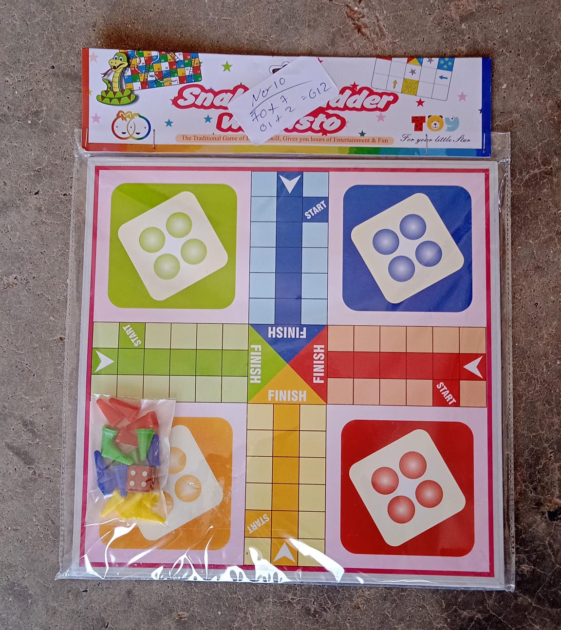 Family Board Game with Two Modes | Two Side Different Ladder, Ludo  Games for Children and Families | 2 to 4 Players - Age 3 Years and Above (2 in 1) - Discount Karo