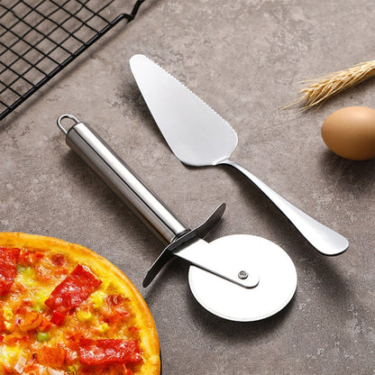 0831 Stainless Steal Pizza Cutter Pastry Cutter Sandwiches Cutter 